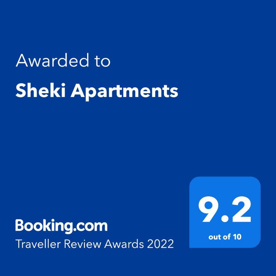 Sheki Apartments מראה חיצוני תמונה
